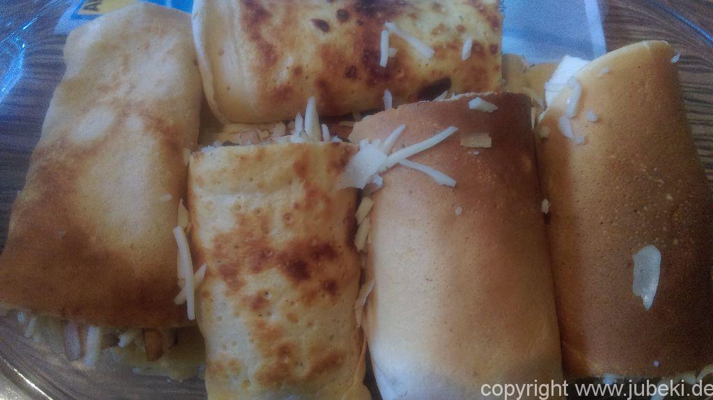 Herzhafter Pfannkuchen-Auflauf - lecker